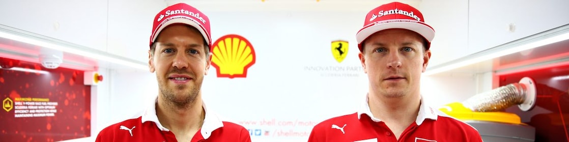 Sebastian Vettel et Kimi Raikkonen assurent la promotion de Shell V-Power