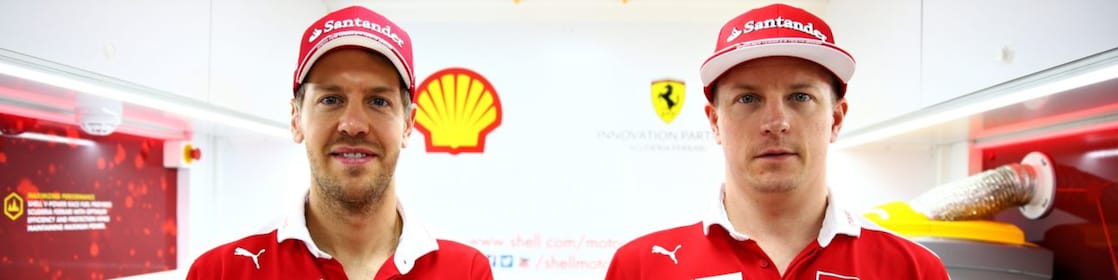 Sebastian Vettel et Kimi Raikkonen assurent la promotion de Shell V-Power