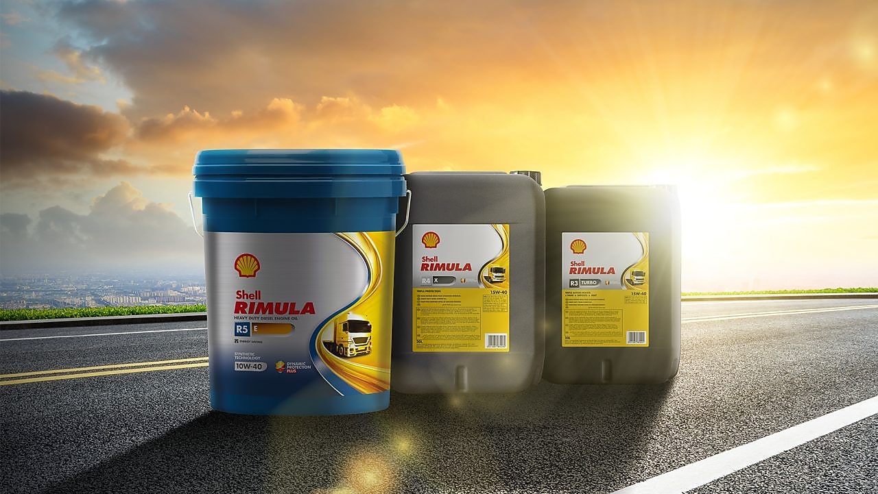 huiles de rimula de Shell