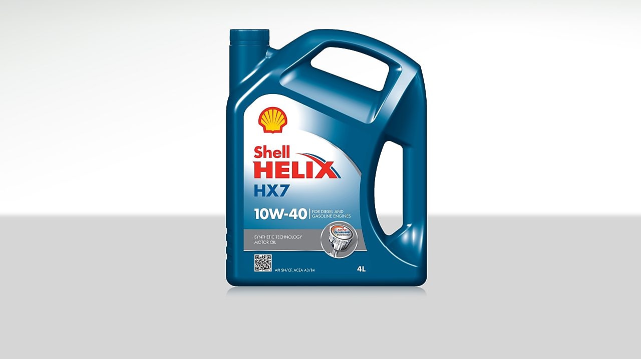 Shell Helix gamme d'huile moteur 100% synthétique
