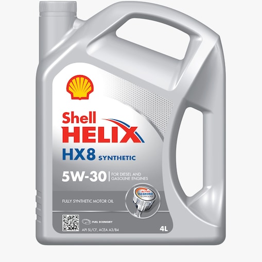 Packshot de Shell Helix Ultra HX8 Syn 5W 30