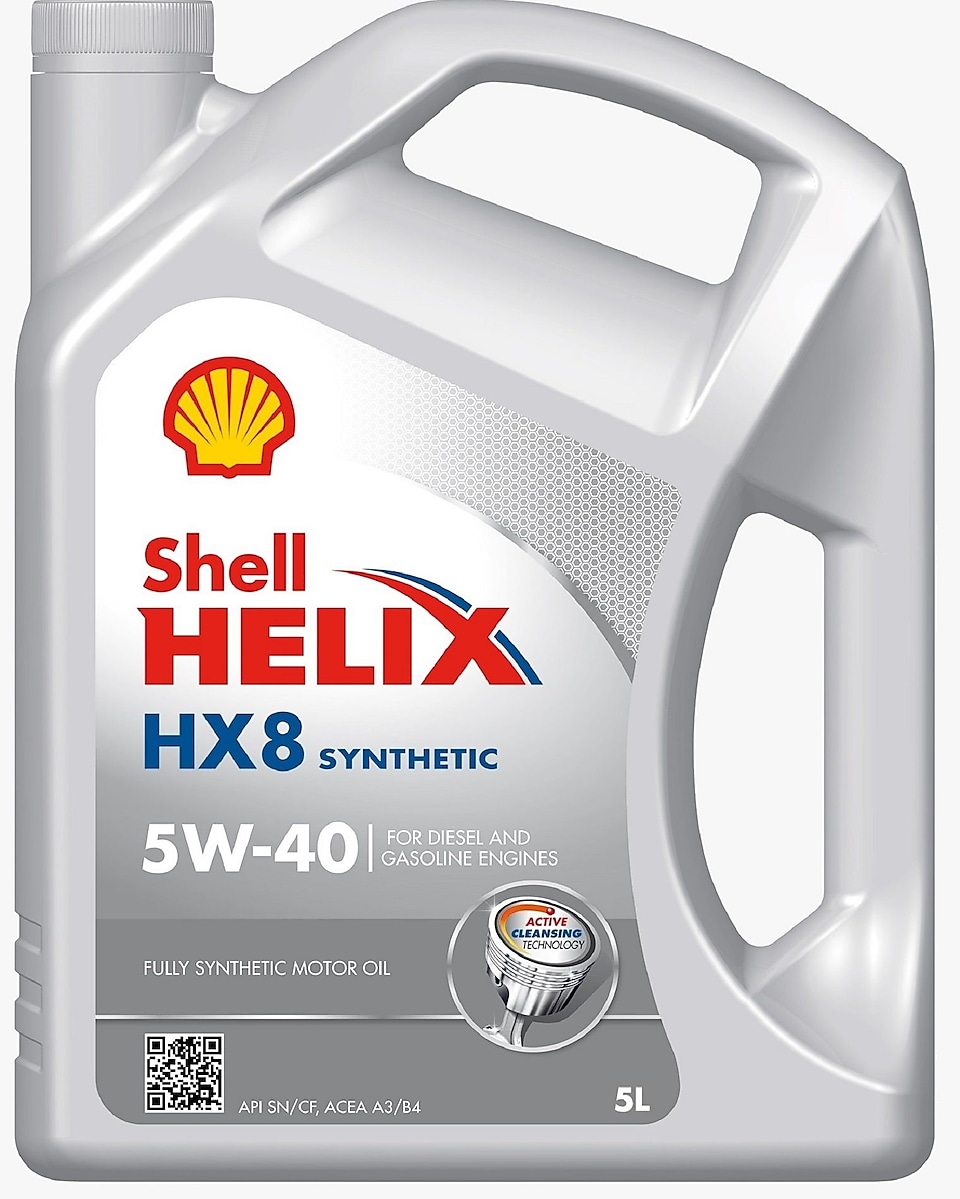 Packshot de Shell Helix HX8 Syn 5W-40