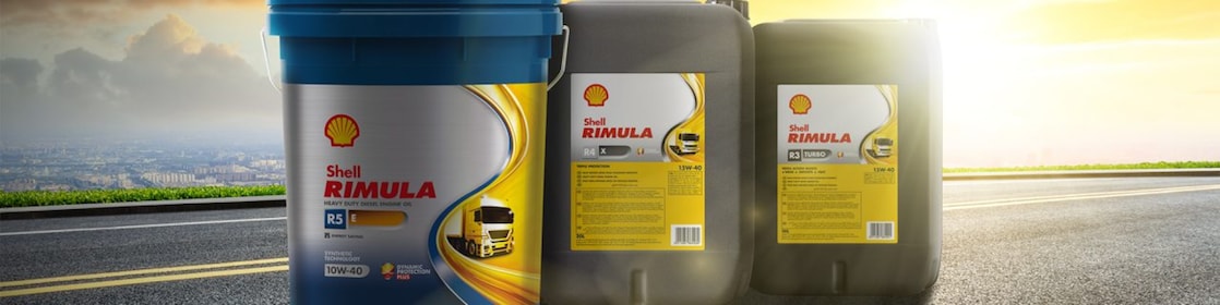 Huiles moteur pour camions et grosses cylindrées Shell Rimula