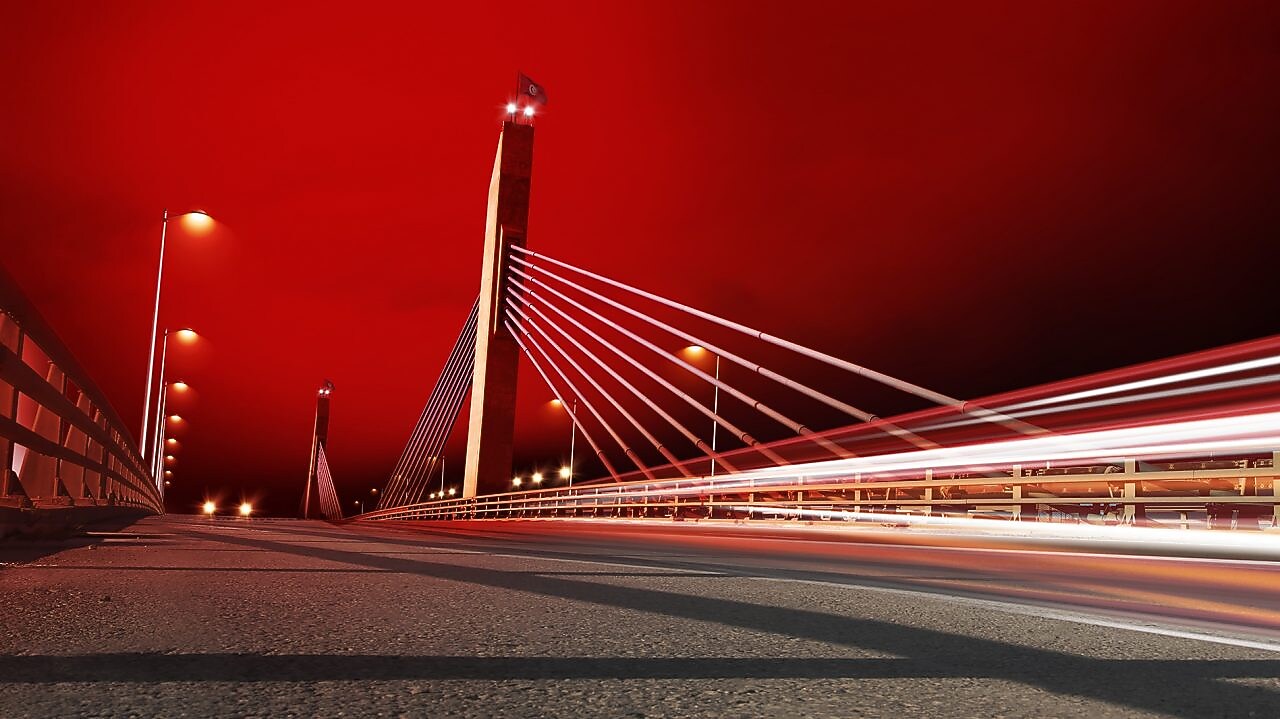 Pont moderne en Tunisie